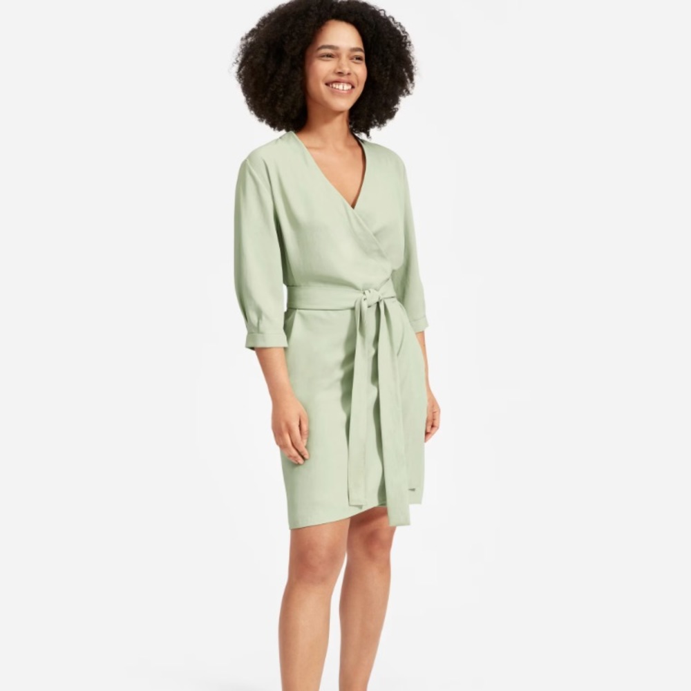 Japanese GoWeave Mini Wrap Dress